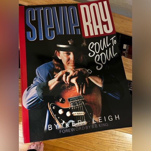 Other - Stevie Ray Soul to Soul soft cover book about  Stevie Ray Vaughn